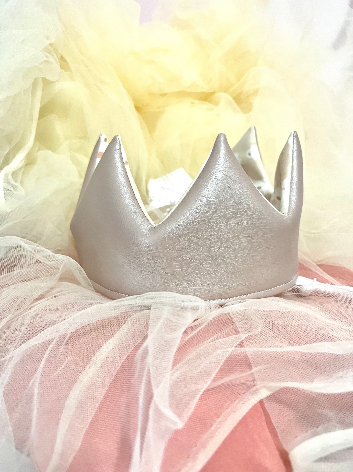 Blush White Floral with Lace Tie