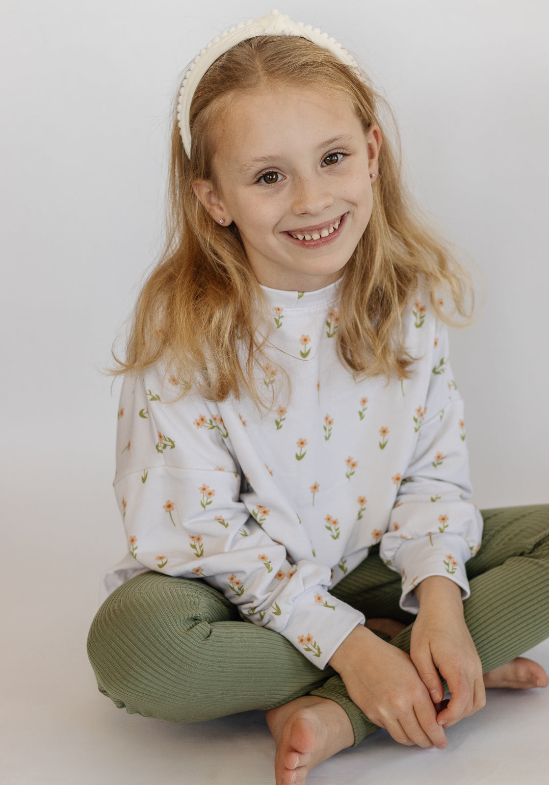 Amber Bloom Oversized Sweater