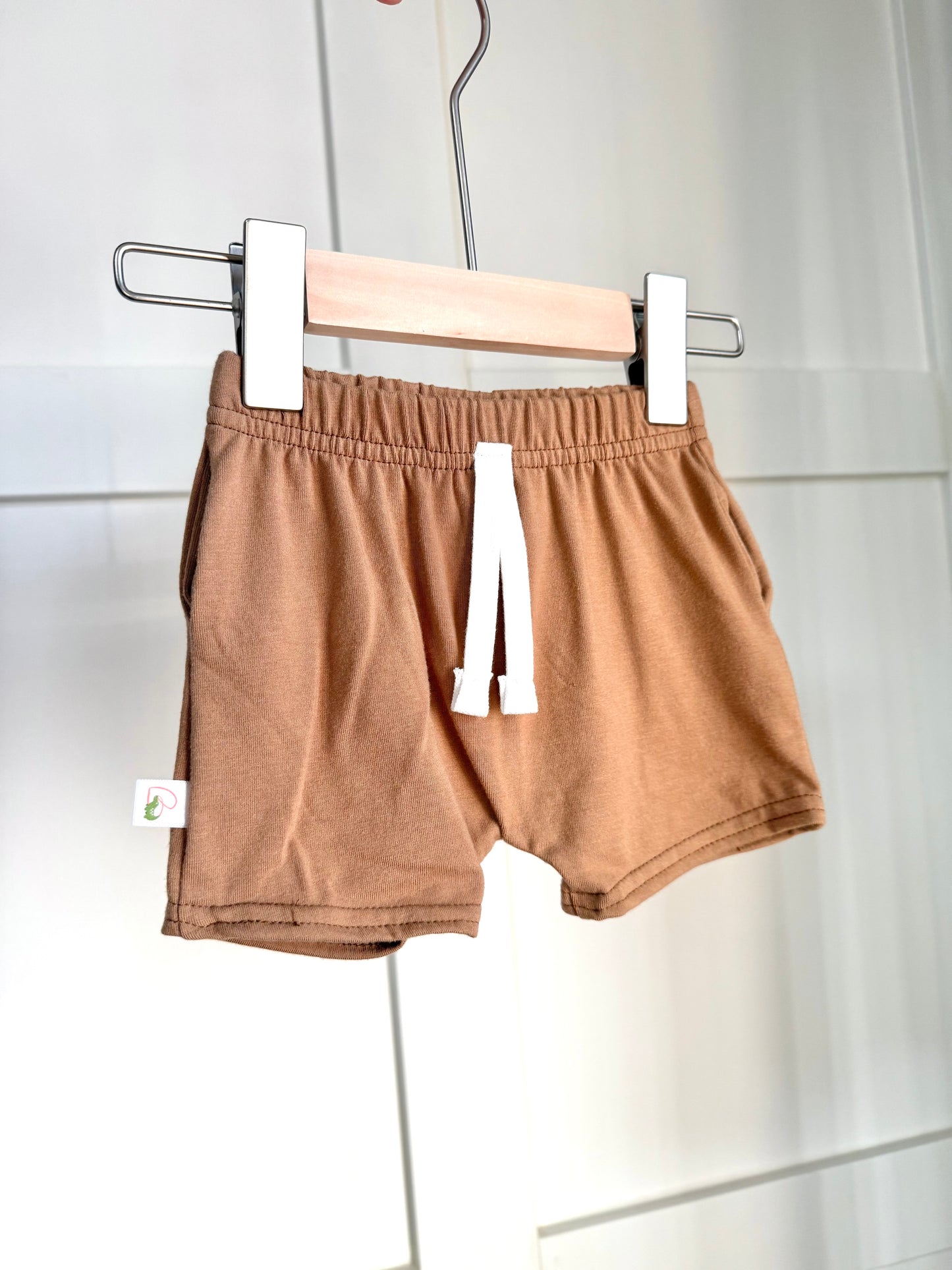 Play Shorts in Camel Bamboo
