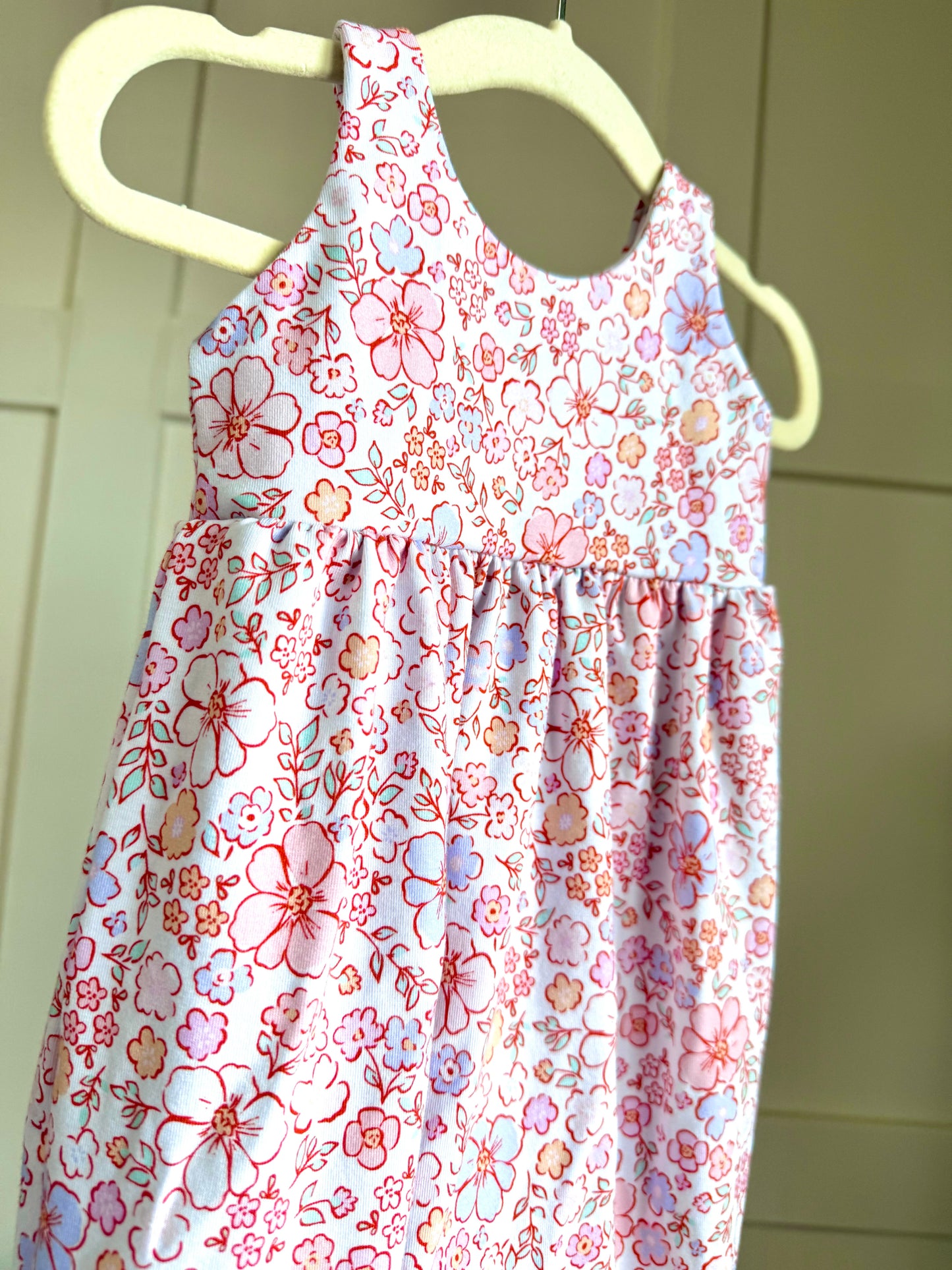 Napa Romper in Pastel Petals