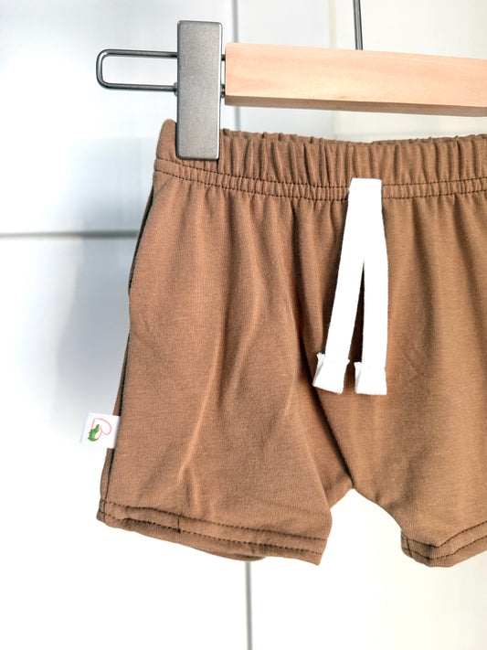 Play Shorts in Camel Bamboo