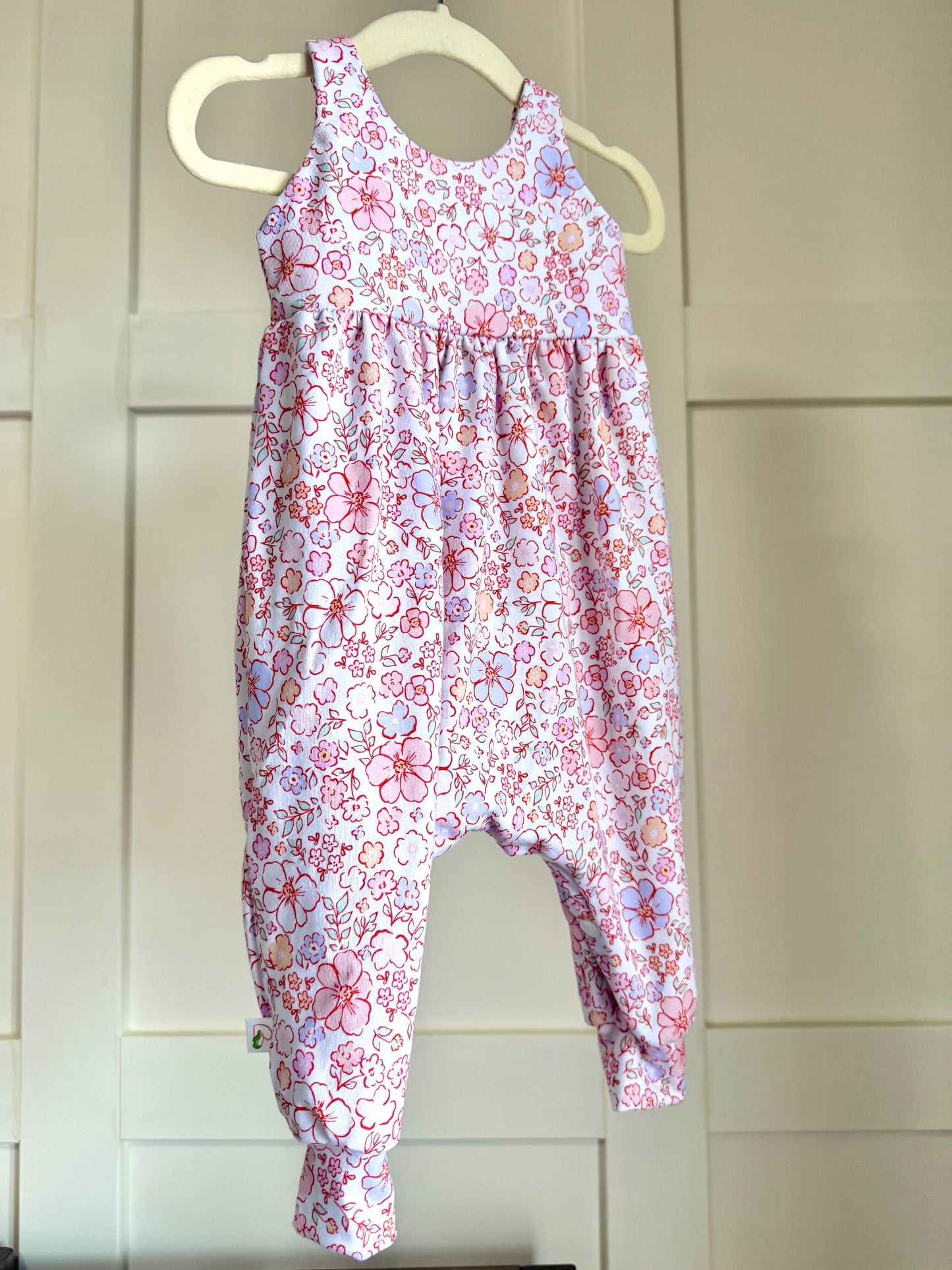 Napa Romper in Pastel Petals