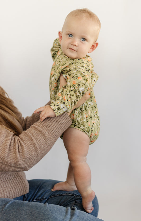 Garden Party Sweater Romper