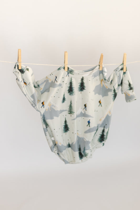 Mountain Hike Sweater Romper