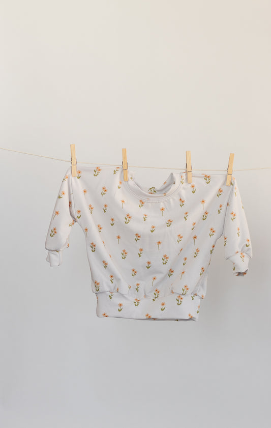 Amber Bloom Oversized Sweater